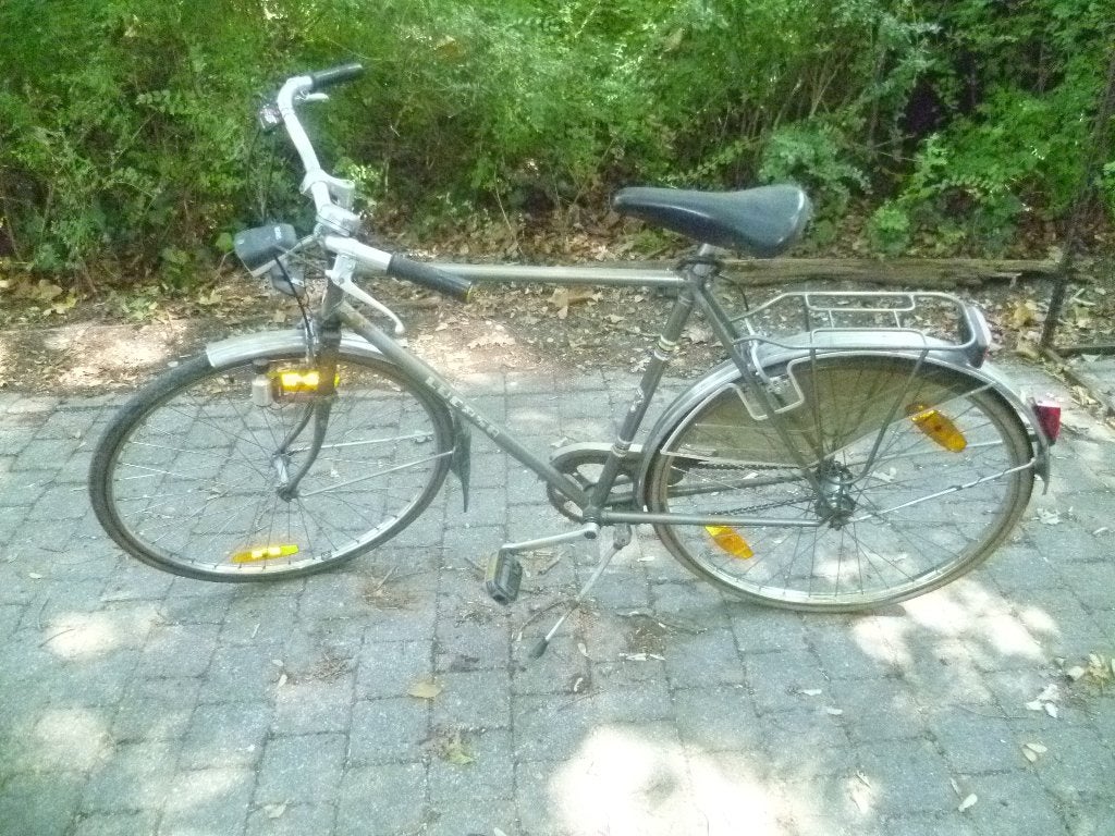 herenfiets, Enlèvement