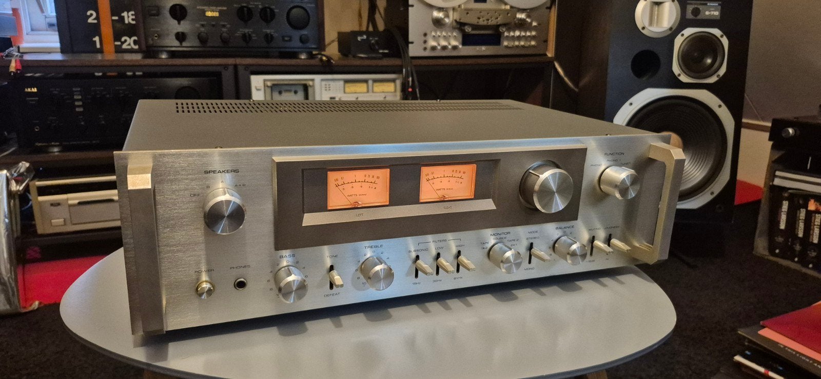 Rotel RA-913 / ra913 zéér nette staat!, Enlèvement, Comme neuf, Stéréo, 60 à 120 watts