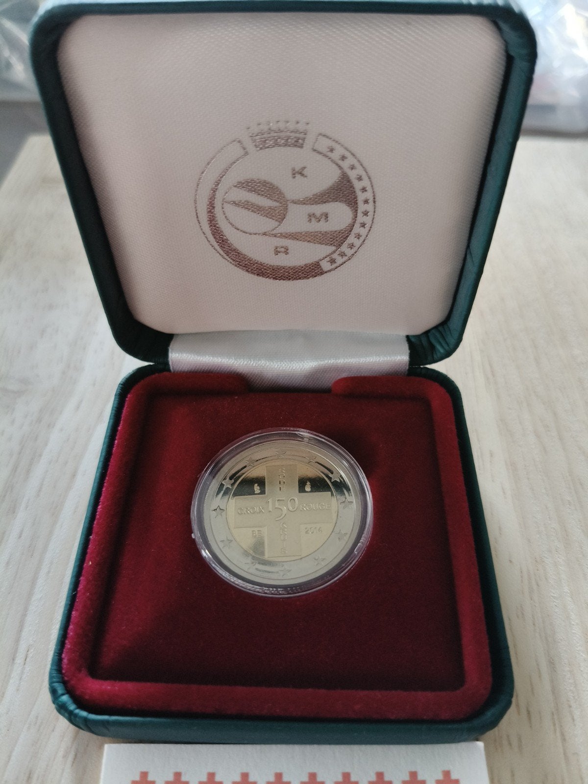 België 2014 2€ Proof thema 150 jaar Rode Kruis, Enlèvement ou Envoi, Belgique, 2 euros, Monnaie en vrac