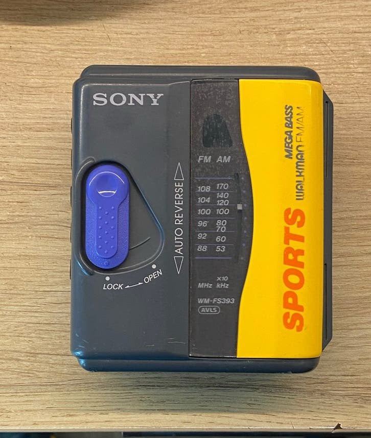 Sony Sports WM FS393, werkt perfect, Ophalen of Verzenden, Walkman