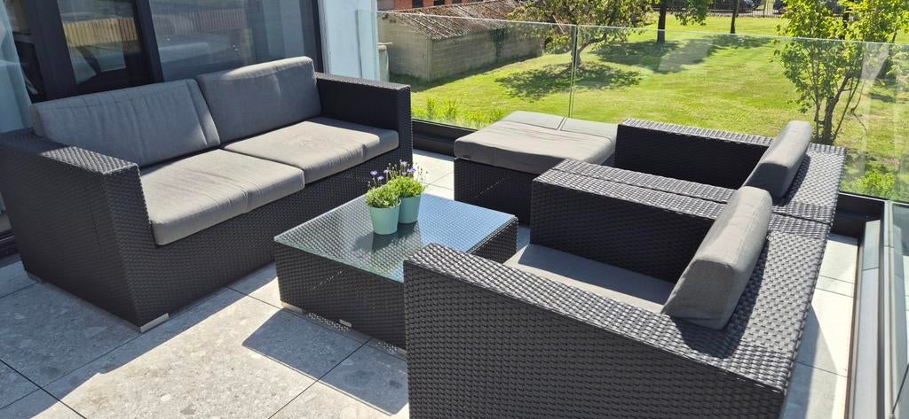 Tuinset Jati &Kebon, Tuin en Terras, Tuinsets en Loungesets, Ophalen, Bank, Loungeset