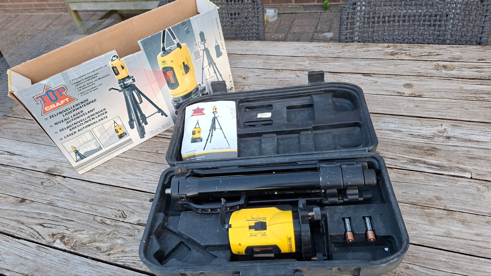 Zelfnivellerende laserwaterpas - laser, Doe-het-zelf en Bouw, Ophalen