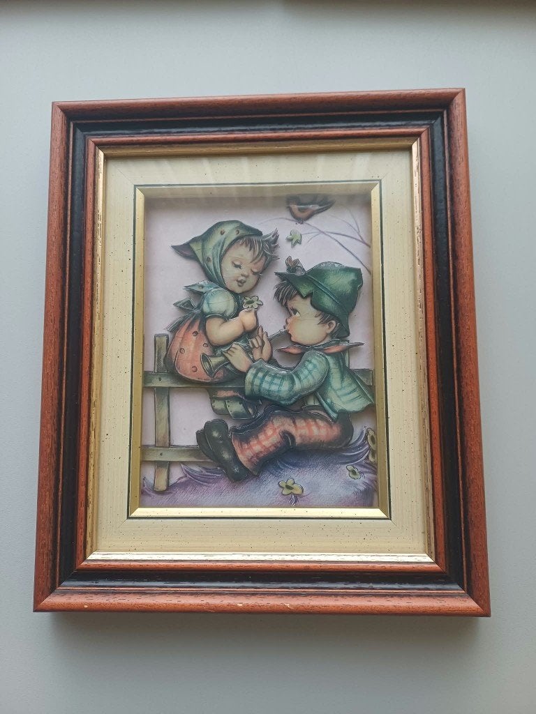 5 stuks - 3D artprint – Anton Pieck, Antiek en Kunst, Kunst | Overige Kunst, Ophalen