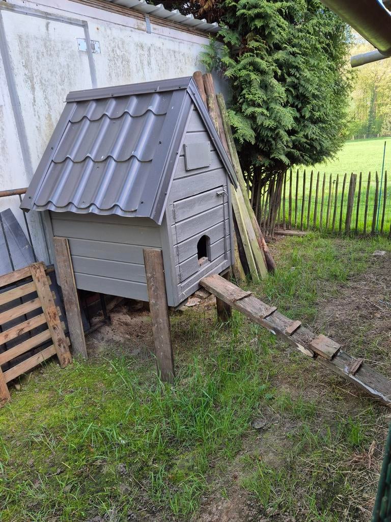 Te koop kippenhok, Ophalen