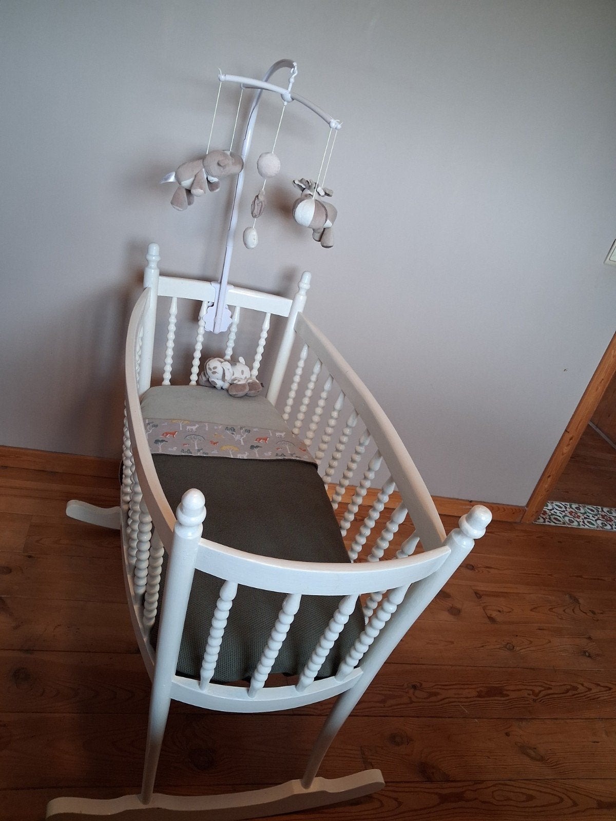 Baby wiegje met alle toebehoren, Enfants & Bébés, Berceaux & Lits, Enlèvement