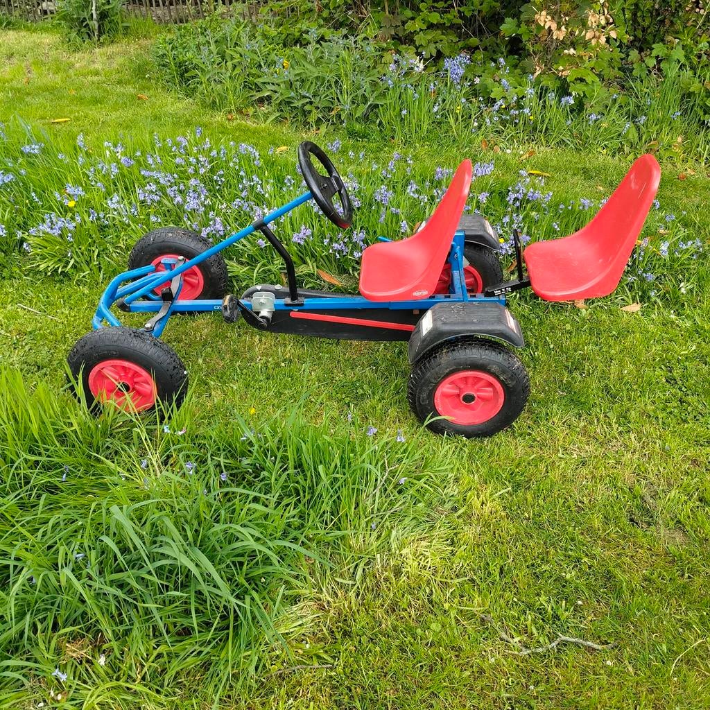 Berg go cart skelter, Ophalen