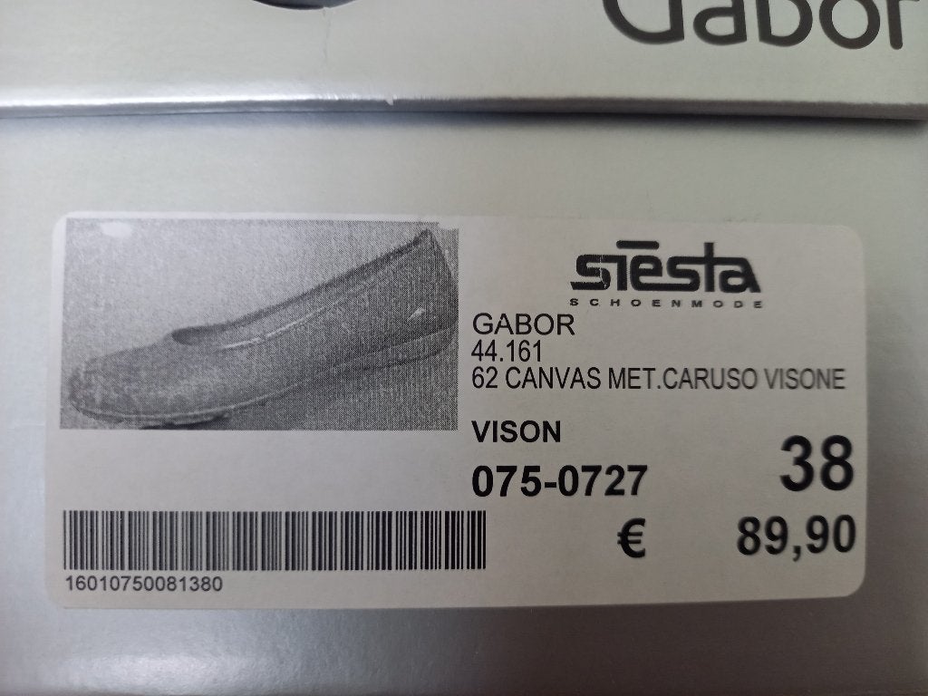 GOUDEN BALLERINA’S - GABOR–MAAT 38 (45€ ipv 90€) ALS NIEUW!, Vêtements | Femmes, Gabor, Enlèvement ou Envoi, Comme neuf, Ballerines