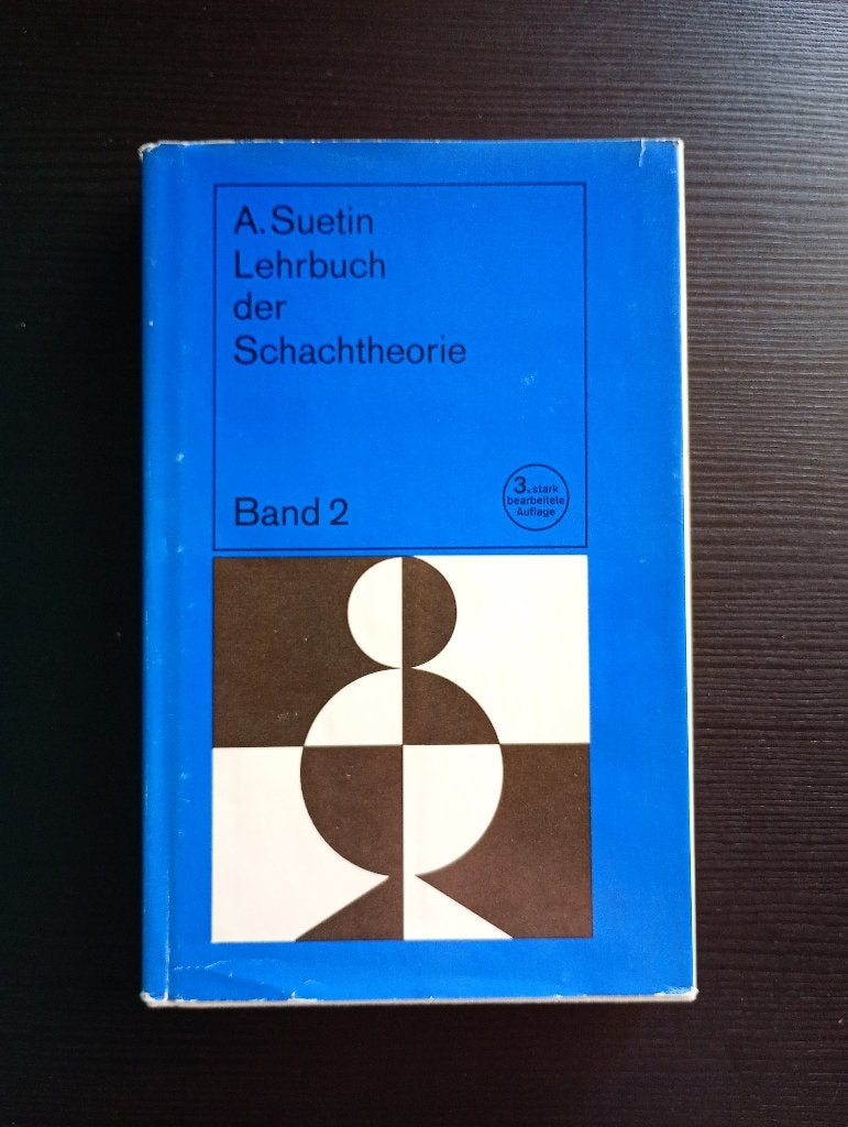 Lehrbuch der schach theorie 2, Hobby en Vrije tijd, Ophalen of Verzenden, Minder dan 500 stukjes, Zo goed als nieuw, Schaken