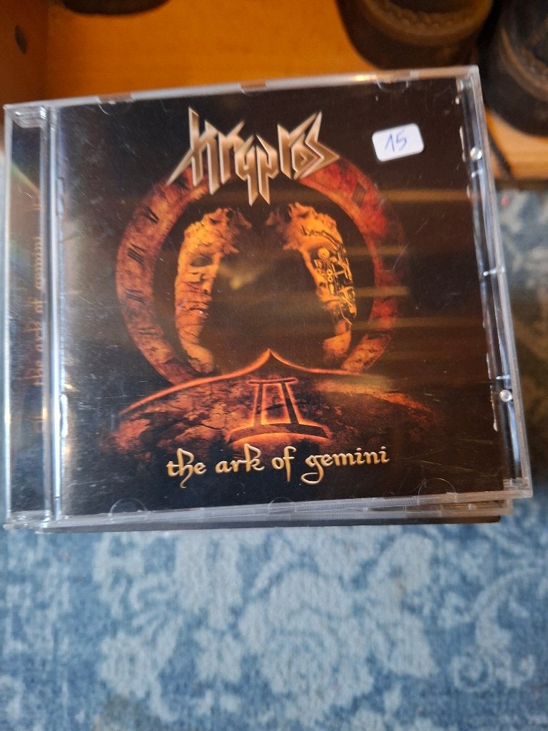 cd - kryptos - the ark of gemini, Ophalen of Verzenden, Zo goed als nieuw, Inclusief boekje, Heavy metal
