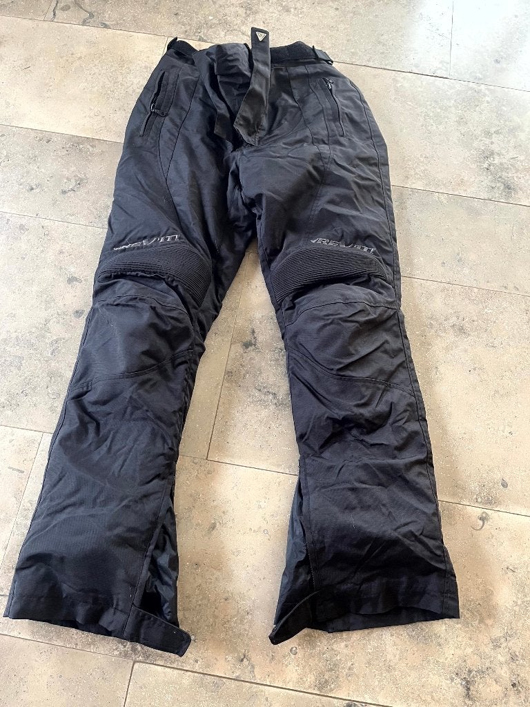 REV'IT! motorbroek maat L – zwart – textiel – met protectie, Ophalen of Verzenden, Tweedehands, Broek | textiel, REV'IT!