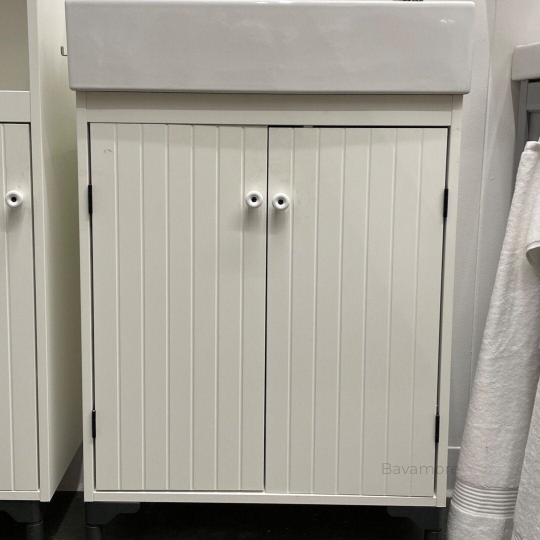 IKEA SILVERÅN badkamerkast wit – Nieuw in doos, Enlèvement ou Envoi, Neuf
