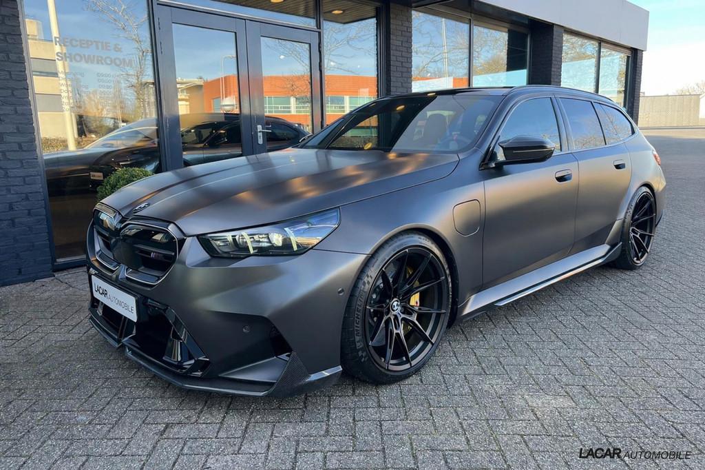BMW 5-serie Touring M5 I Ultimate I PPF I Carbon I H&R, Auto's, BMW, Gebruikt, 4395 cc, Leder, Bedrijf