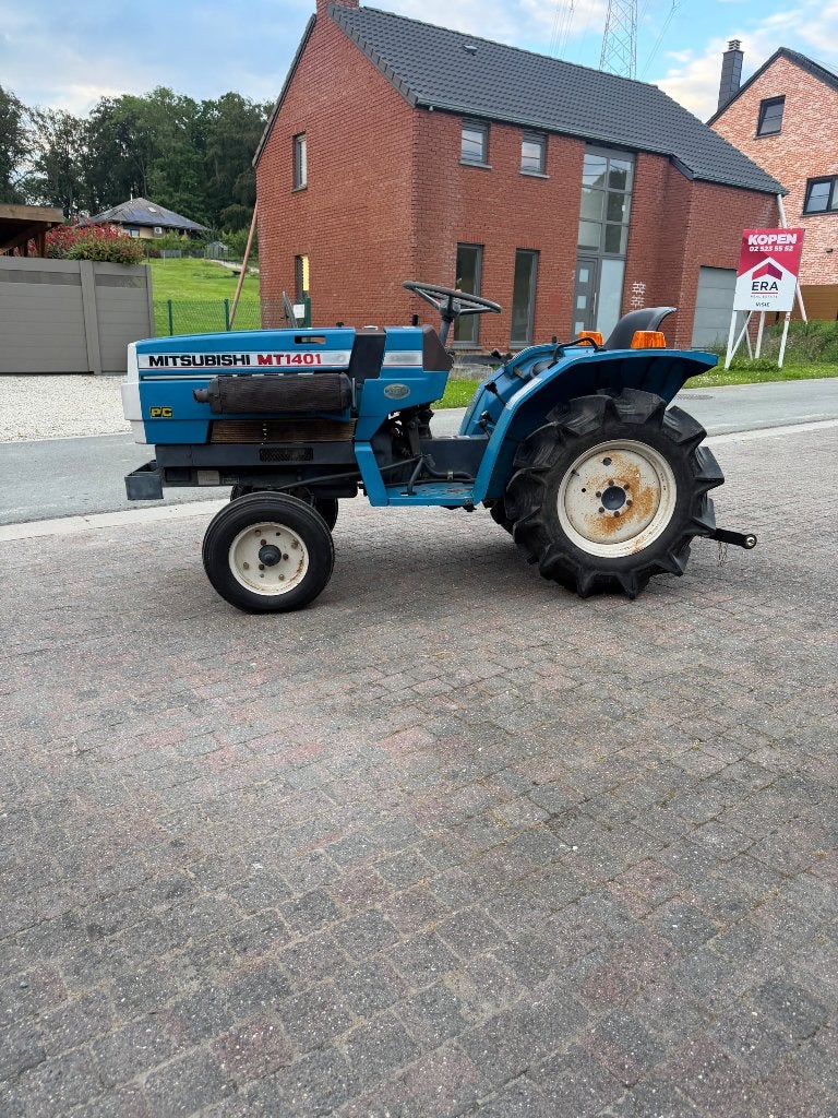 prachtige Mitsubishi mt1401 17pk 3cil zeer korte draaicirkel, Enlèvement ou Envoi, Jusqu'à 80 ch, Autres marques, Jusqu'à 2500