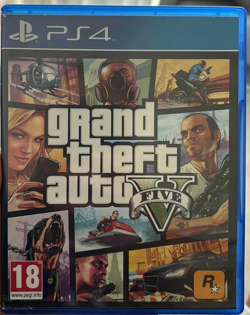 GTA 5 pour PS4 - Grand Theft Auto V, Consoles de jeu & Jeux vidéo, Enlèvement, Comme neuf, Aventure et Action