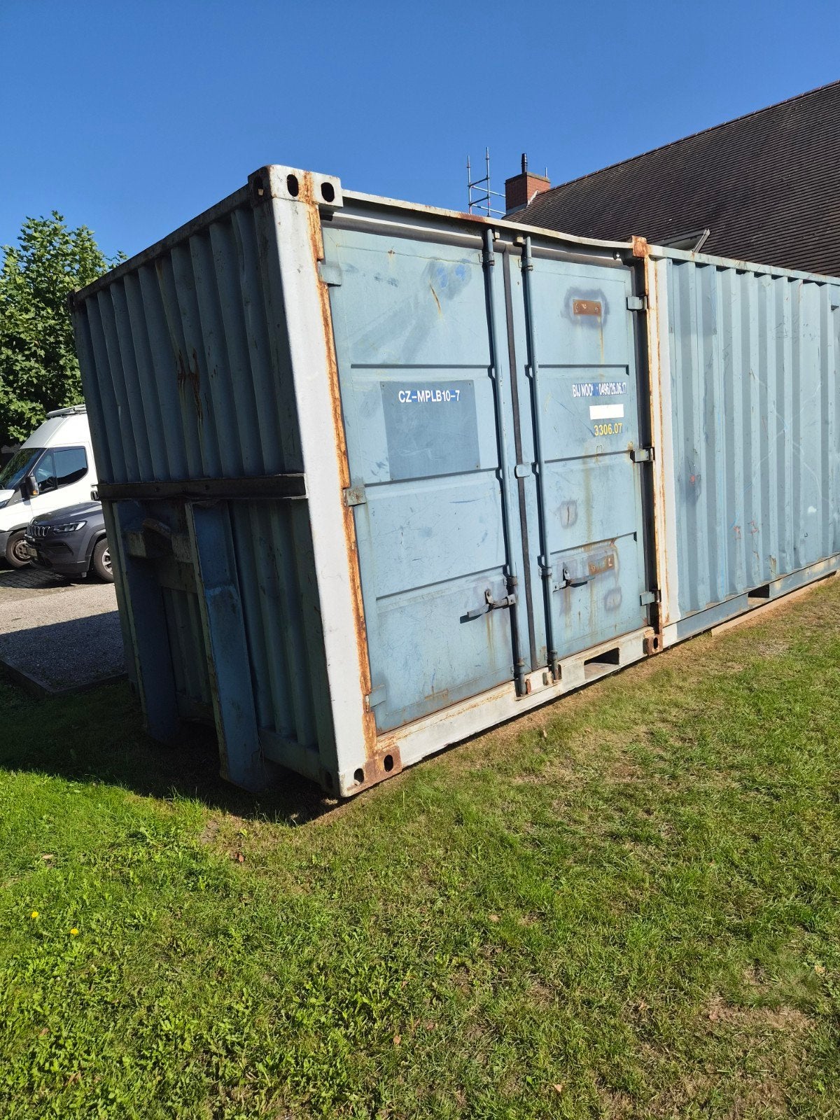 gesloten haakarm container met slede 20 ft(waterdicht)
Kan b, Ophalen