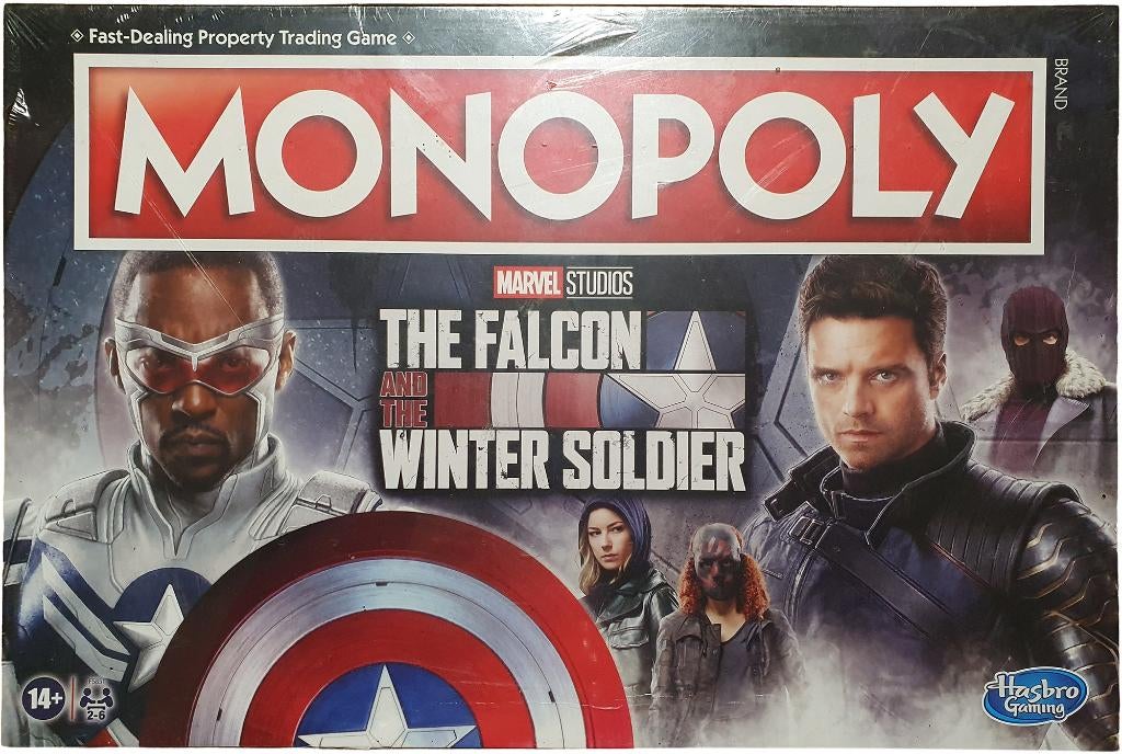 Monopoly - Marvel - The Falcon & Winter Soldier EN (Sealed), Neuf, 1027 Newport Avenue, Pawtucket, RI 02861, United States, Cinq joueurs ou plus