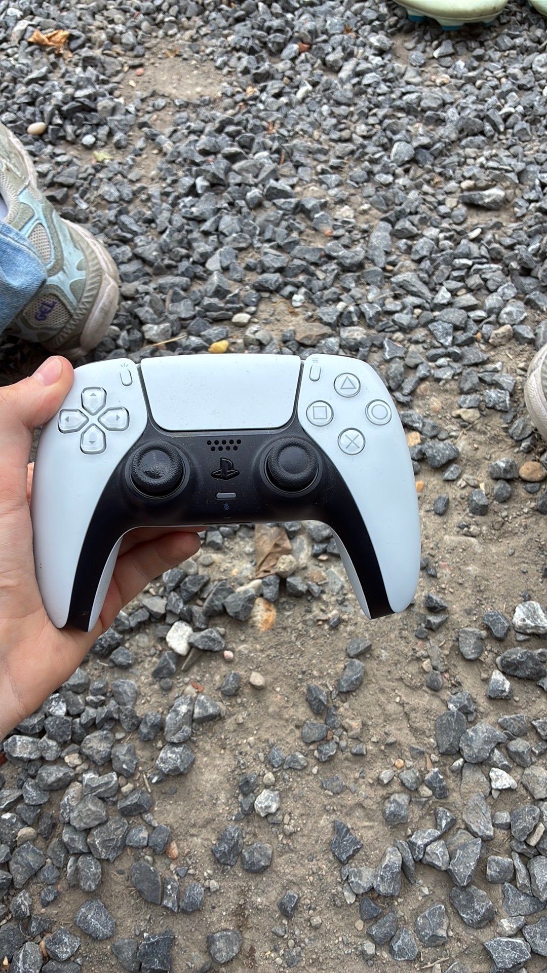 Playstation 5 controller wit, Games en Spelcomputers, Spelcomputers | Sony PlayStation 5, Ophalen, Zo goed als nieuw, Playstation 5