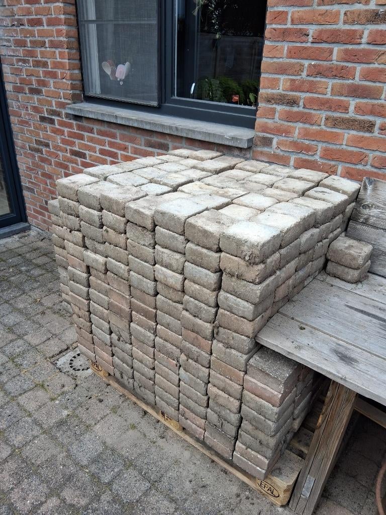 GRATIS klinkers !!!, Ophalen, Overige materialen, Gebruikt, Klinkers