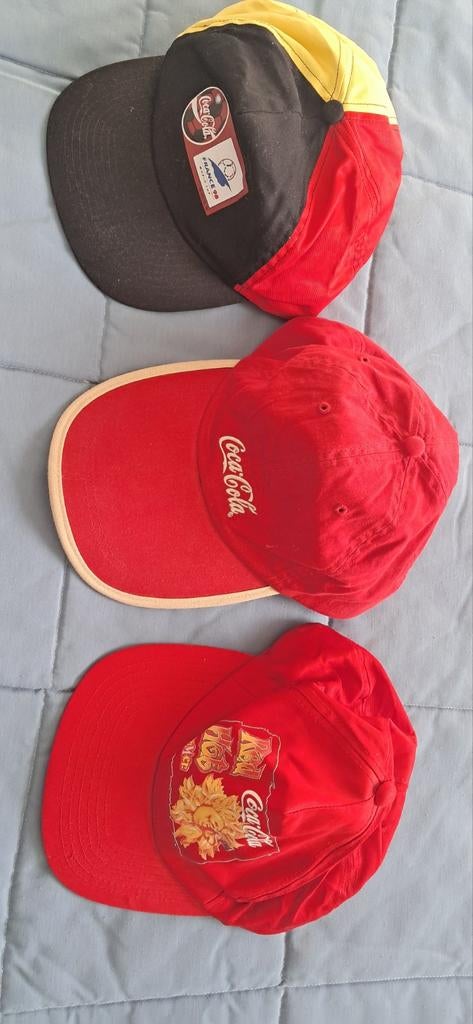 3 Coca Cola petjes nieuwstaat, Kleding | Heren, Ophalen