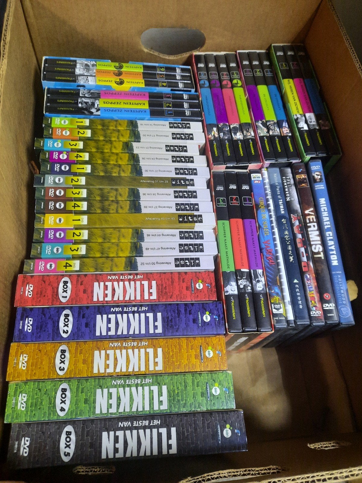 Vlaamse klassiekers boxen en dvd's, Cd's en Dvd's, Dvd's | Tv en Series, Ophalen of Verzenden, Gebruikt, Boxset