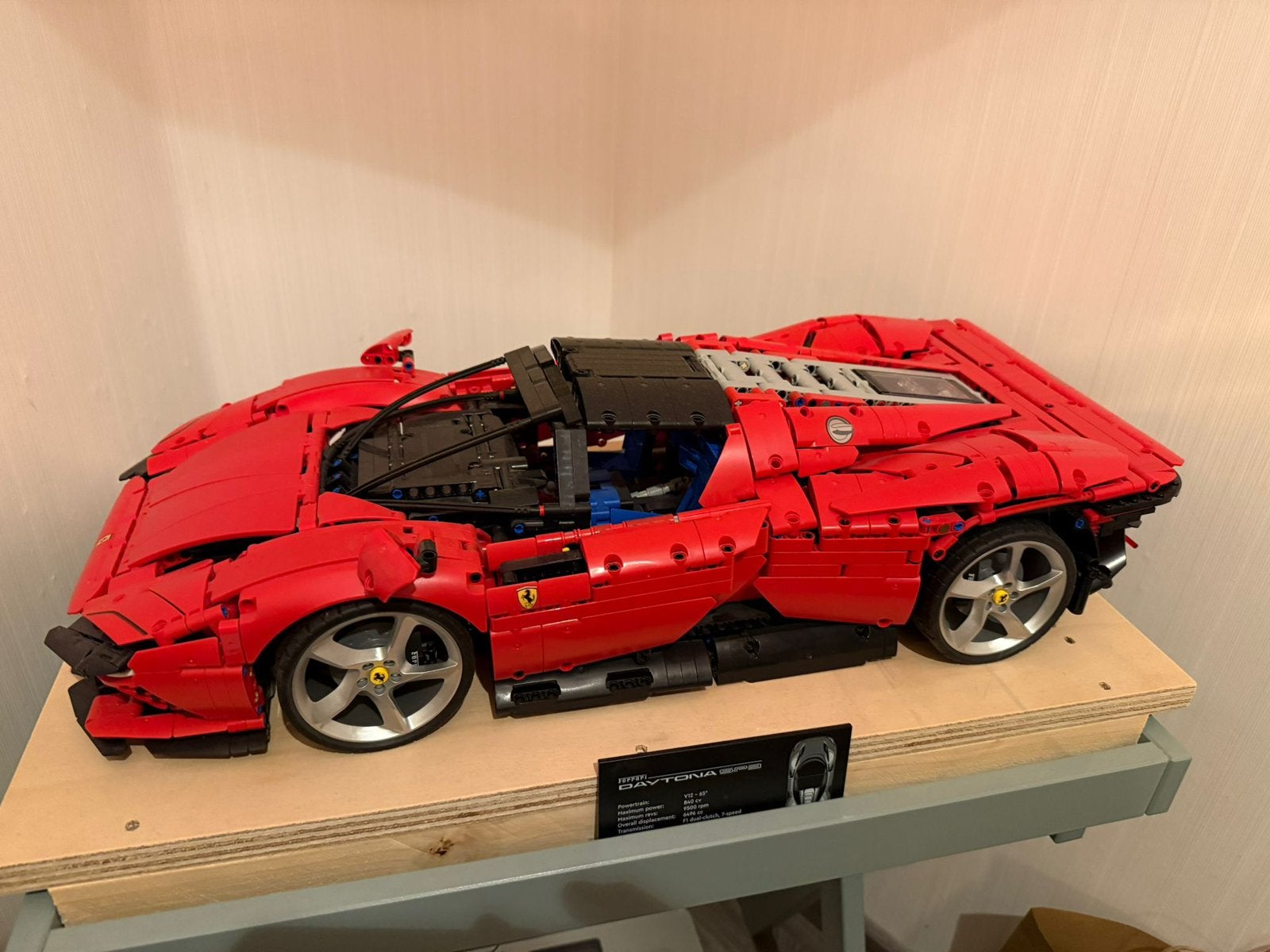 Lego Ferrari Daytona sp3, Ophalen, Zo goed als nieuw, Auto