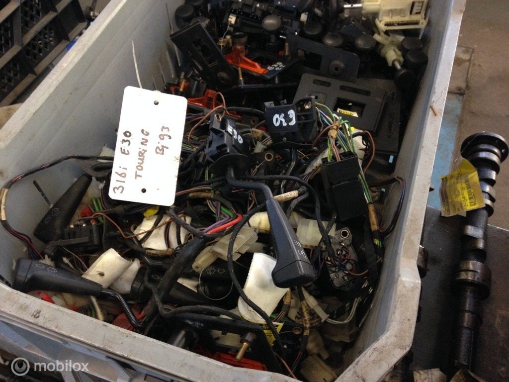 Ruitenwisser schakelaar origineel BMW 3-serie E30 ('83-'92), Gebruikt, Ophalen of Verzenden, BMW, BMW