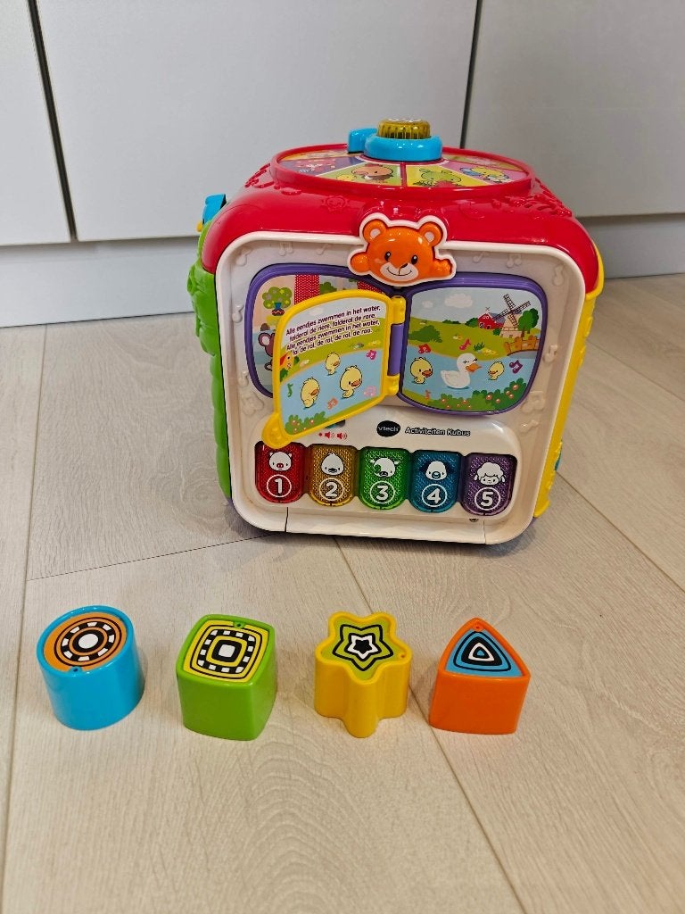 VTech Baby Activiteitenkubus - Dieren, cijfers en kleuren, Ophalen, Nieuw, Overige typen, Met licht