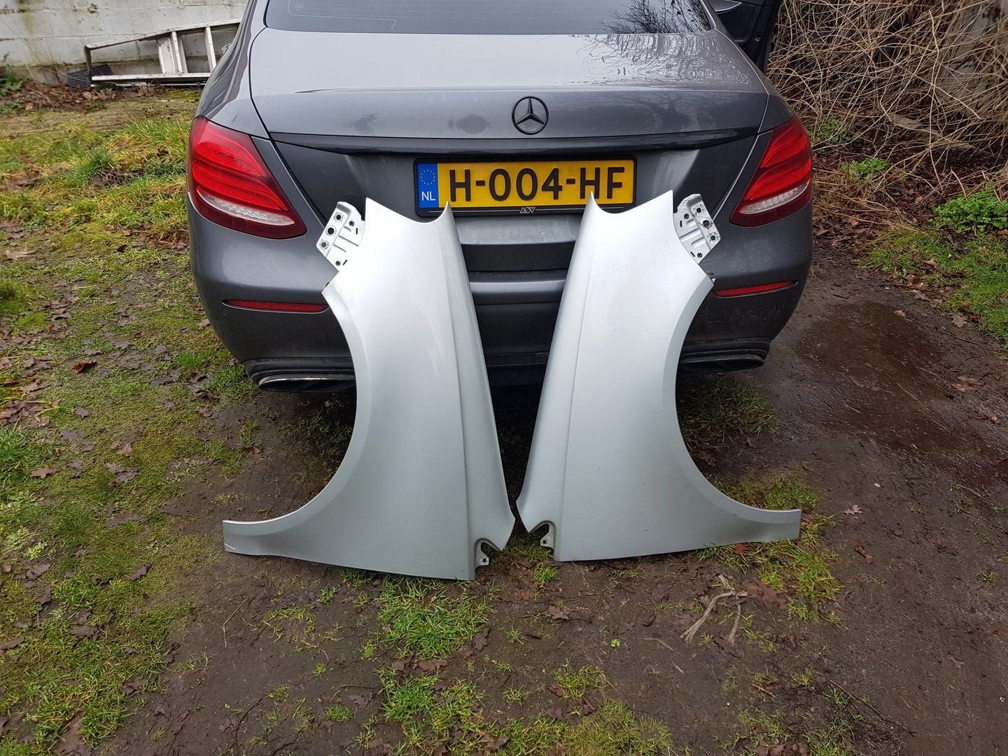VW POLO VOORSCHERMEN LINKS+RECHTS BJ 2006 TOT 2008, -, Garde-boue, Utilisé, -