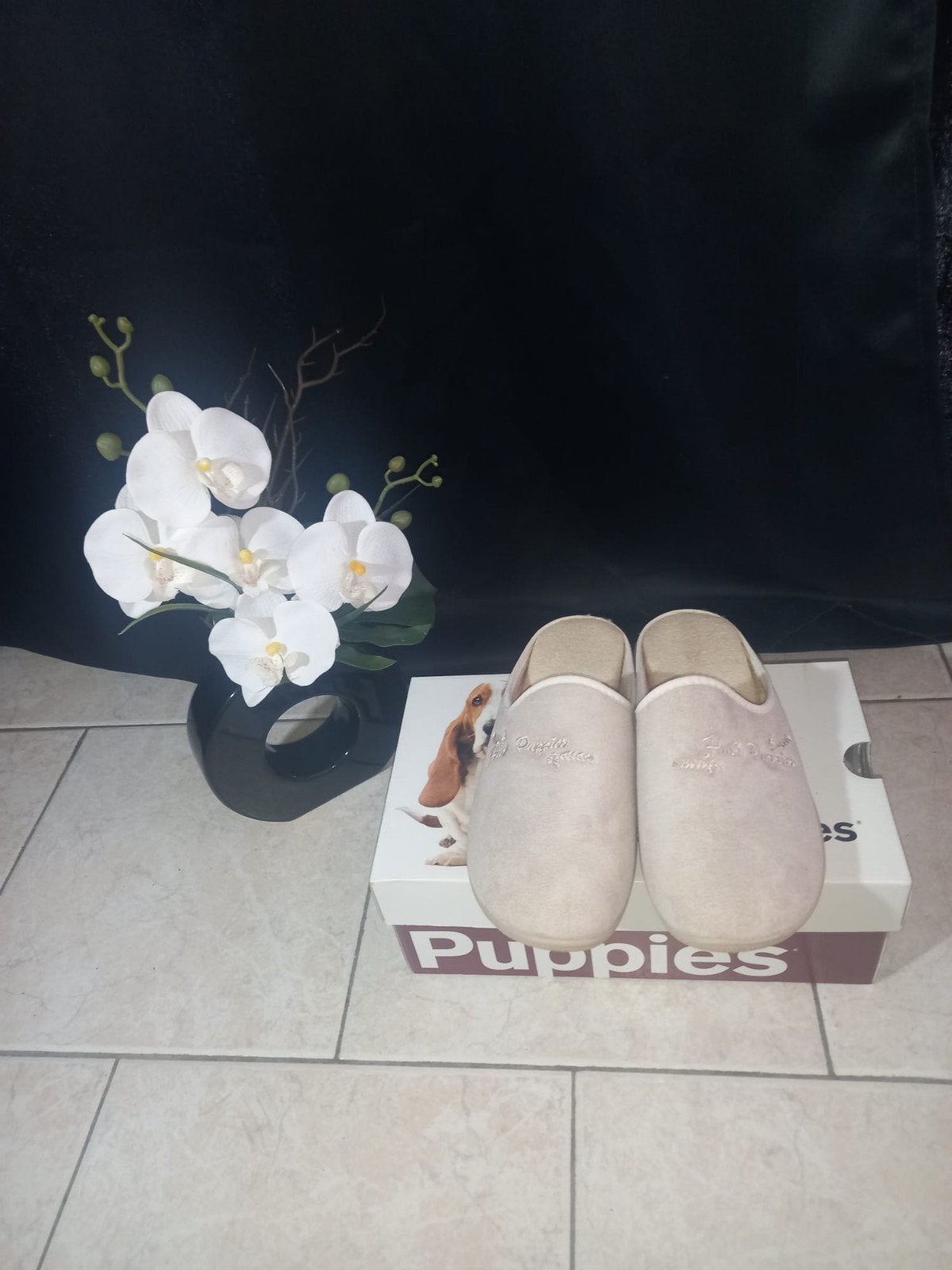 Pantoufles femme Hush Puppies P 40 Neuf, Enlèvement ou Envoi, Beige, Hush puppies, Pantoufles