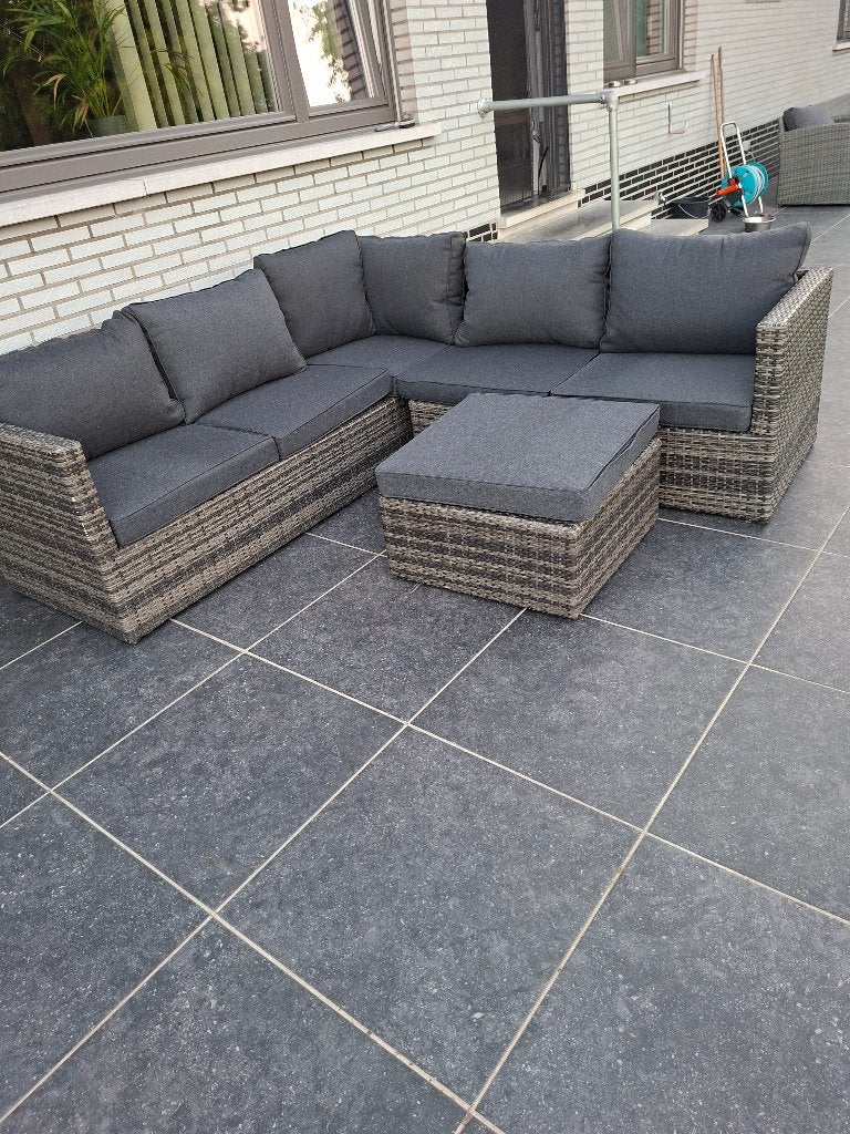 Loungeset te koop, Tuin en Terras, Ophalen, Zo goed als nieuw, Loungeset