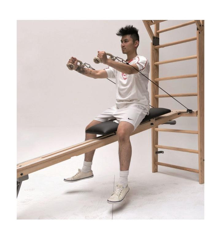 Oefenbank voor klimrek, Sports & Fitness, Appareils de fitness, Enlèvement, Comme neuf