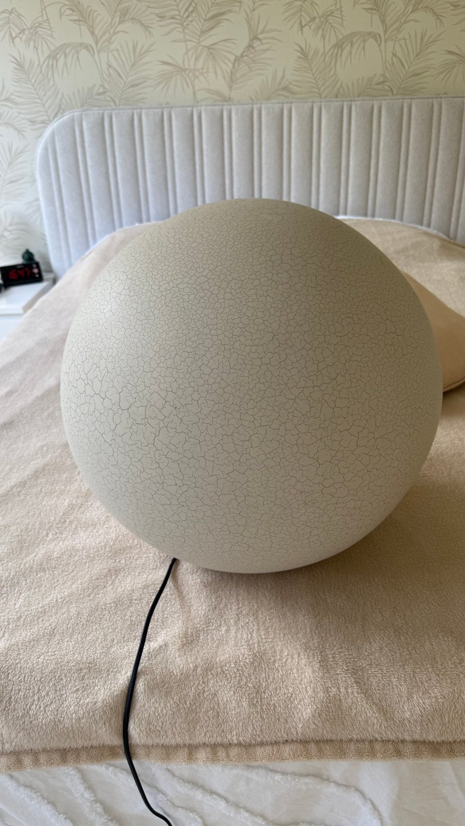 Grote bol lamp, Enlèvement, Comme neuf, Synthétique