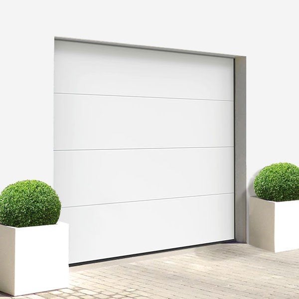 nieuwe sectionaaldeur van de garage!!!, Wit, Nieuw, Ophalen of Verzenden, 200 cm of meer