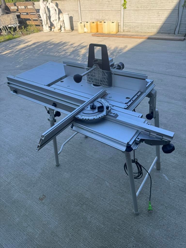 Coupe-table complet Festool CMS, Bricolage & Construction, Outillage | Scies mécaniques, Enlèvement, Comme neuf, Scie sauteuse