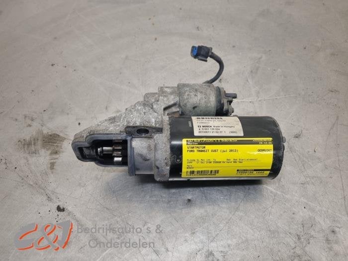 Startmotor van een Ford Transit Custom, Gebruikt, -, -, Ophalen of Verzenden
