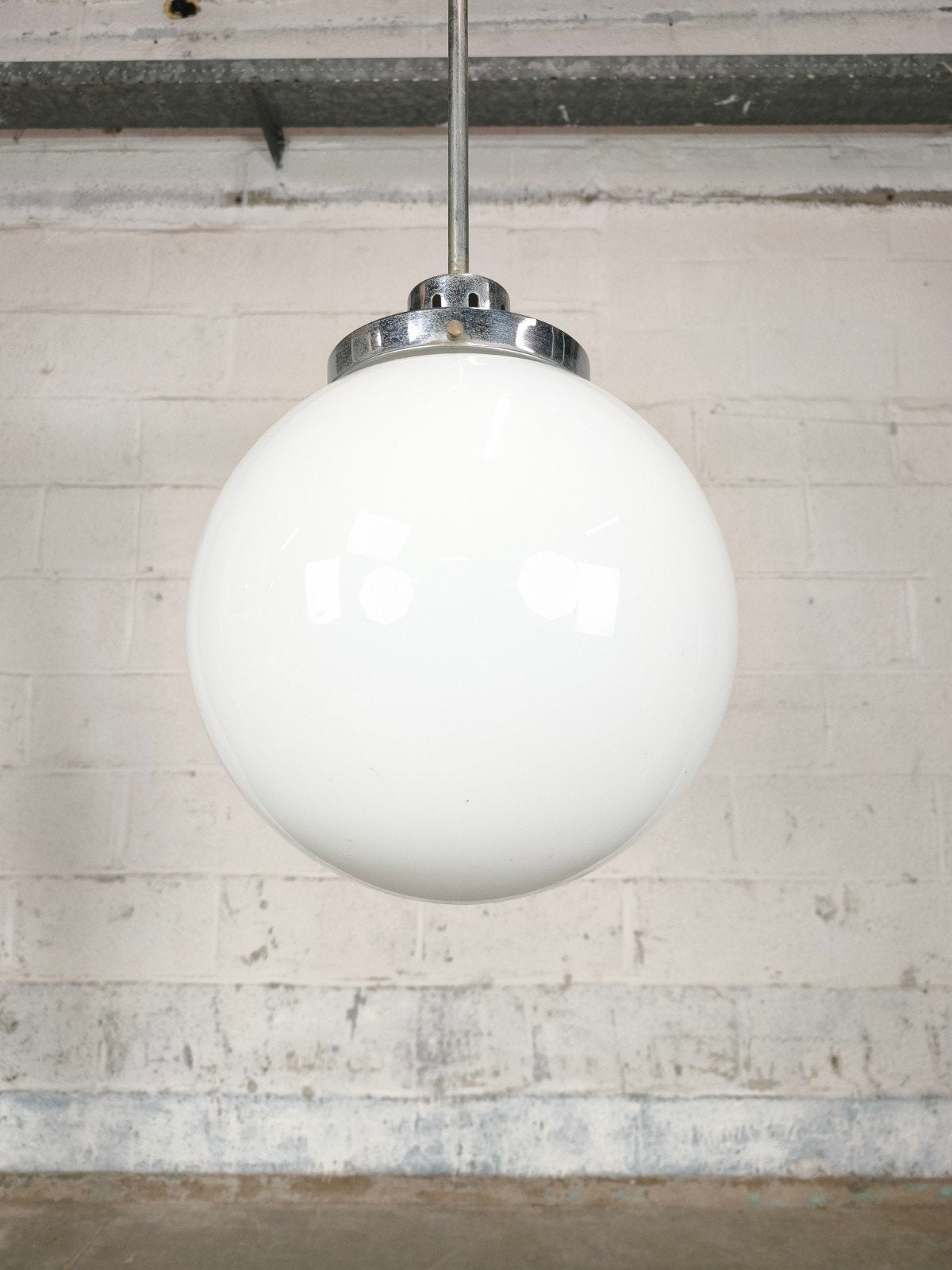 Art deco hanglamp, Ophalen