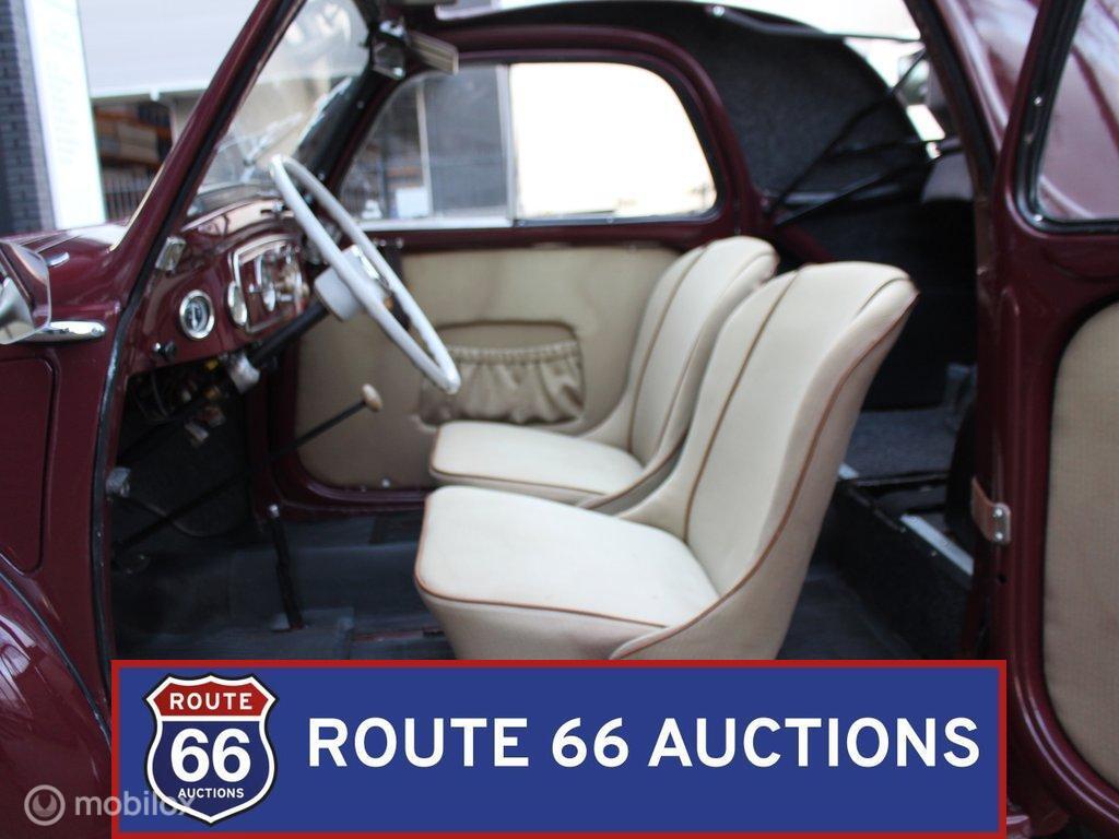 Fiat 500c Topolino | 1955 | Route 66 Auctions, Autos, Achat, Entreprise, Boîte manuelle, Autre carrosserie