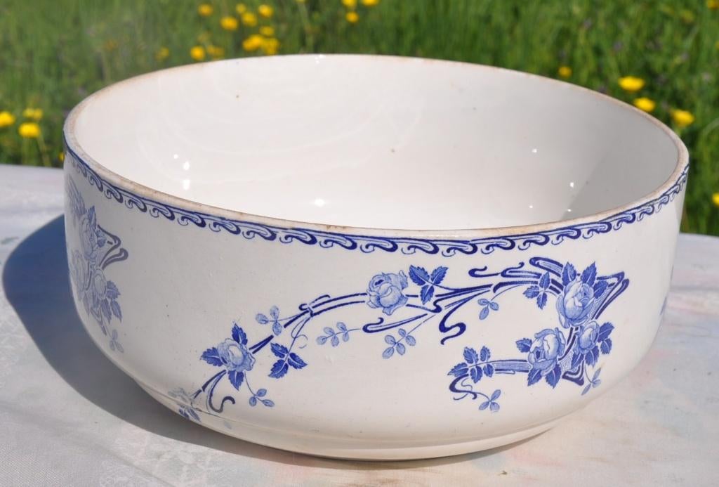 saladier en faience boch keramis modèle rosa (2), Antiquités & Art, Enlèvement ou Envoi