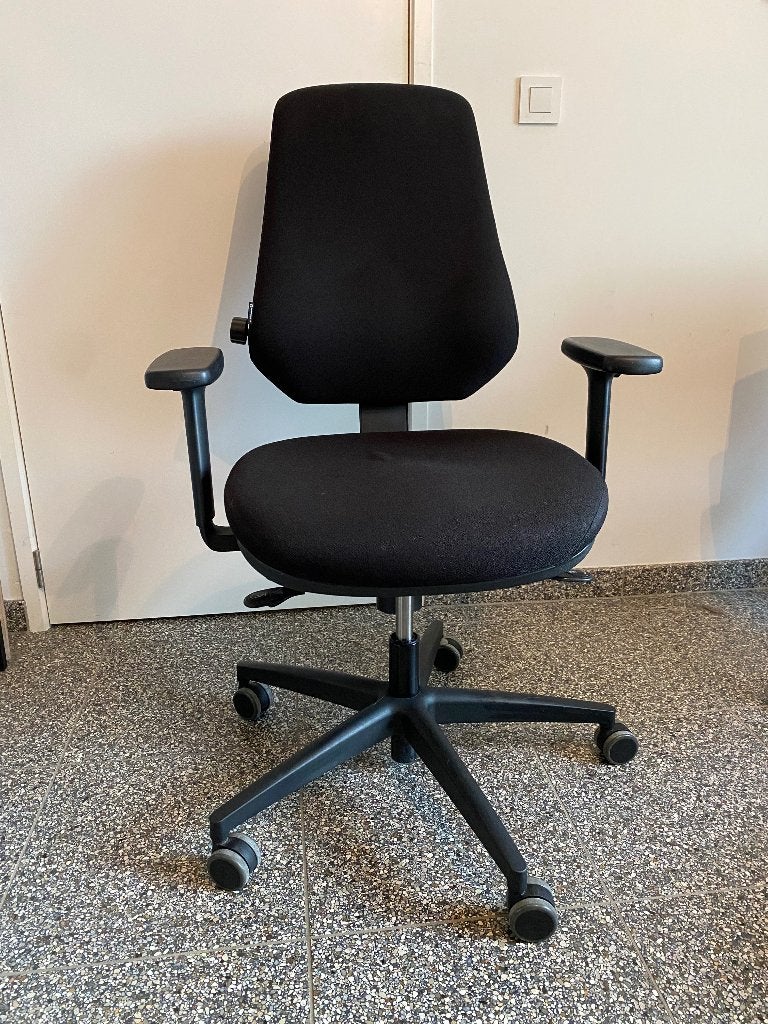 Tergon Bureaustoel, Maison & Meubles, Chaises de bureau, Utilisé, Chaise de bureau, Noir, Ergonomique, Enlèvement