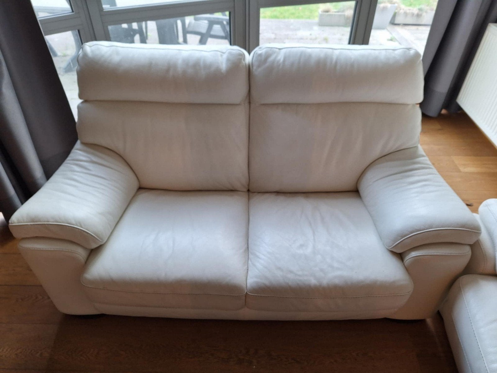 Lot de 3 canapés en cuir, Enlèvement, Cuir