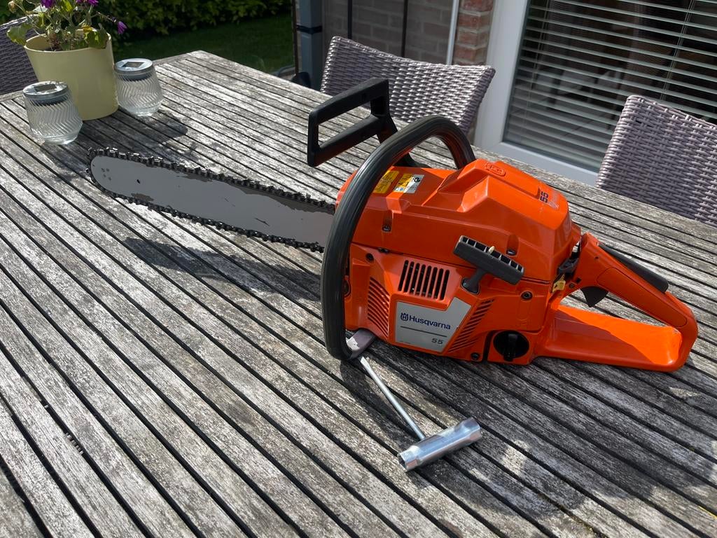 Husqvarna 55 kettingzaag, Enlèvement, Utilisé