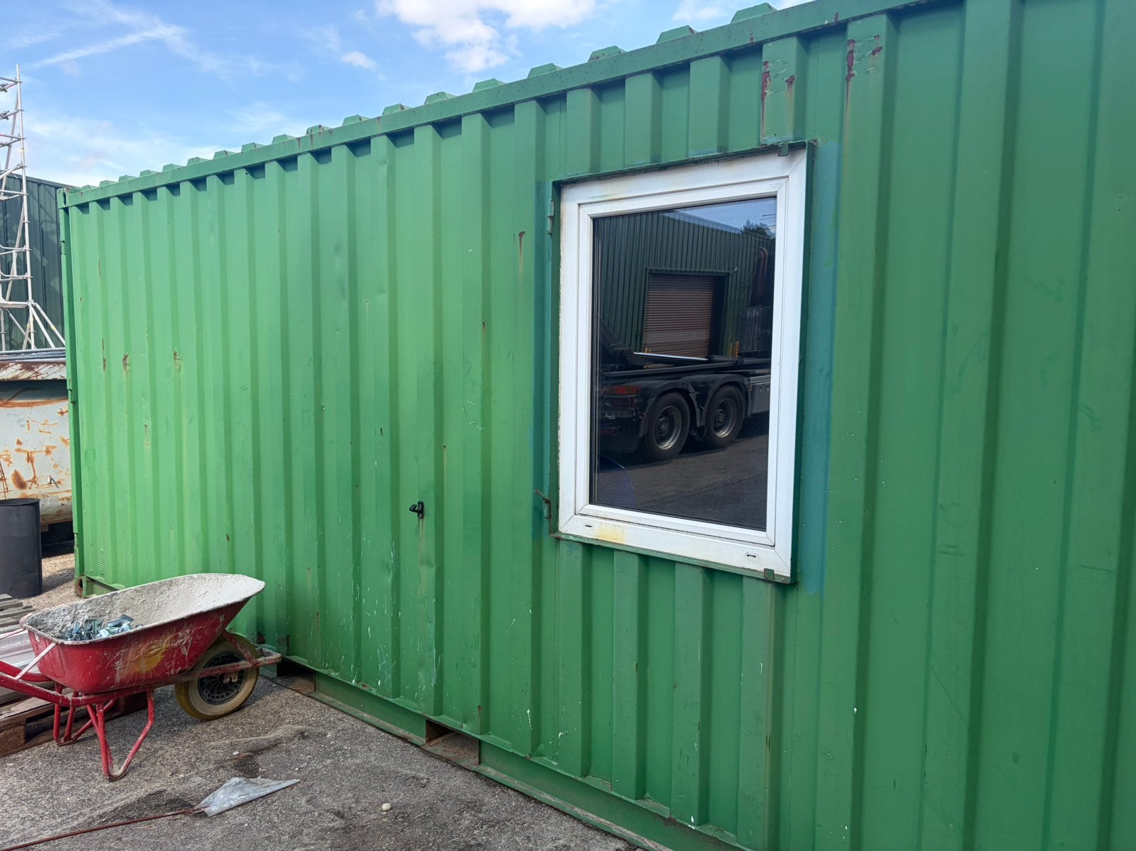 Container 20ft (half keet), Ophalen of Verzenden