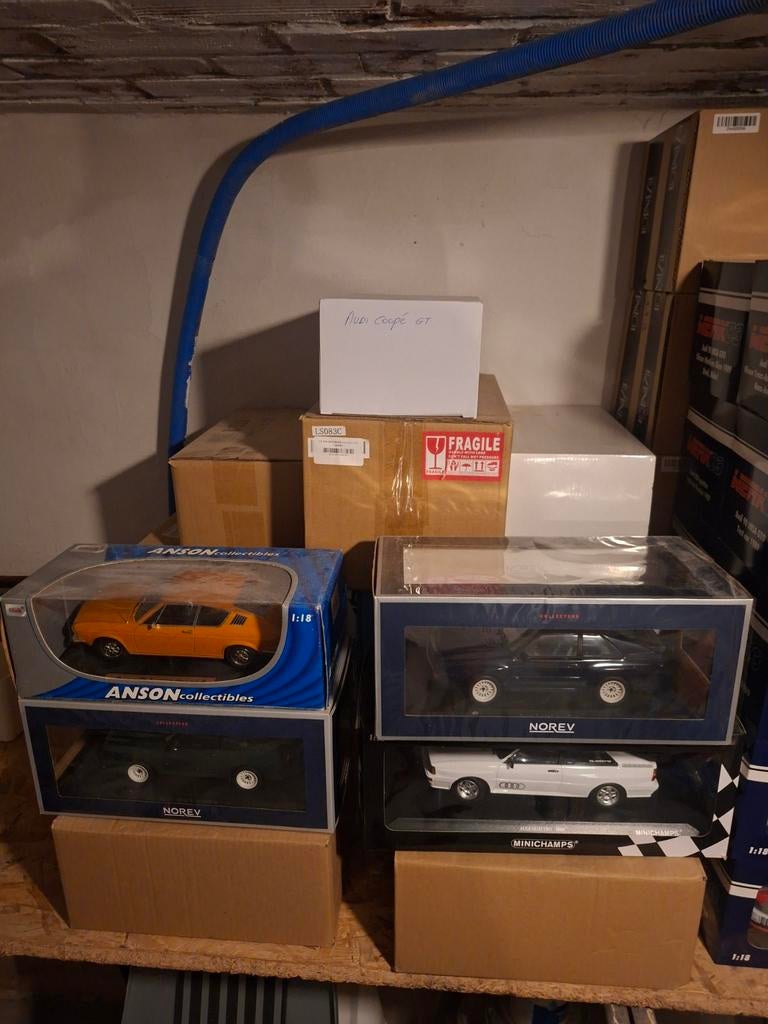 Audi modellen 1/18 diverse merken nieuw in de doos, Hobby en Vrije tijd, Ophalen, Nieuw, Auto, OttOMobile