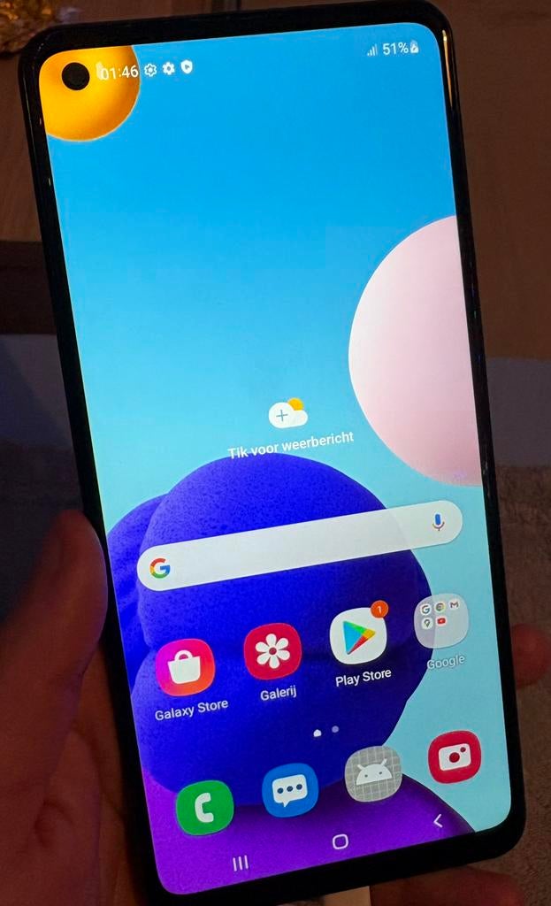 Samsung galaxy a21s (zwart), Telecommunicatie, Mobiele telefoons | Samsung, Ophalen, Zo goed als nieuw, Zwart