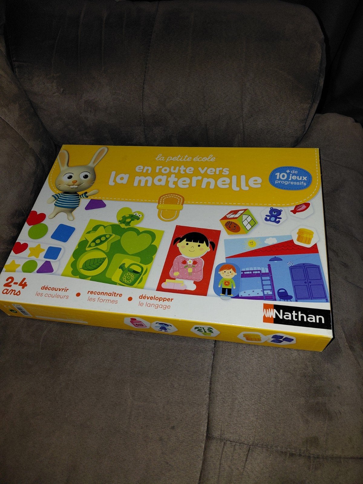 jeu en route vers la maternelle, Enlèvement ou Envoi