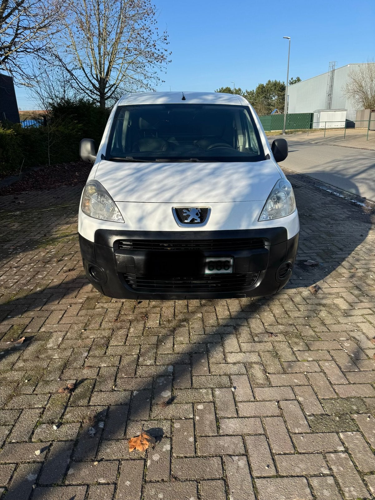 Peugeot partner, euro5, airco, lichte vracht, Auto's, Euro 5, Wit, Leder, Bedrijf