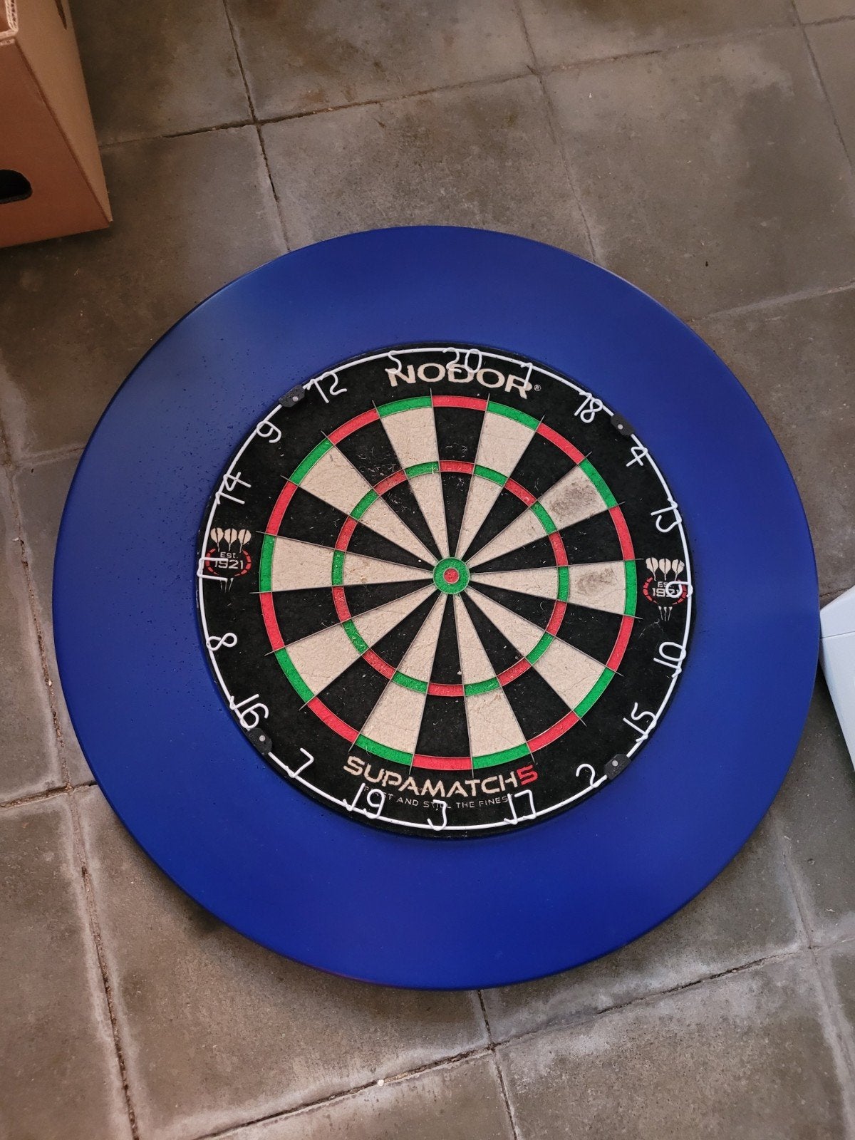 darts blok, Ophalen of Verzenden, Gebruikt