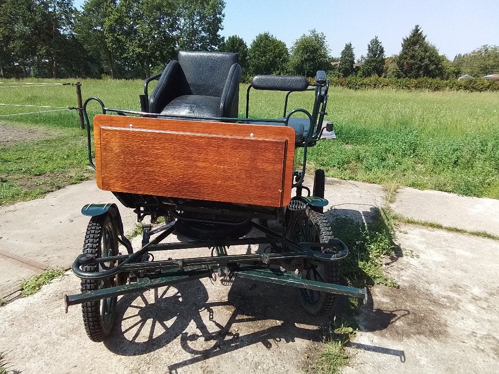 Vierwielkoets wagonette menwagen, Wagonette, Paard