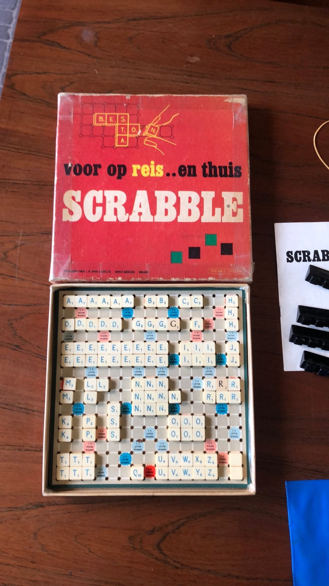 Scrabble ( reisversie), Hobby en Vrije tijd, Drie of vier spelers, Ophalen, Gebruikt, Reisspel