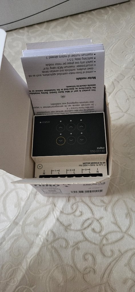 Niko home control module, Doe-het-zelf en Bouw, Ophalen of Verzenden, Nieuw